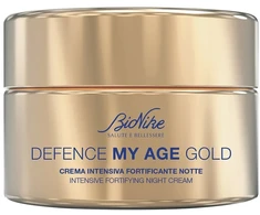 BioNike Defence My Age Gold Firming Revitalising Night Kreminis For Face, 50 ml