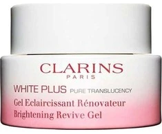 Clarins Baltas Plus Brightening Revive Night Mask-Gel Face Mask moterims, 50 ml