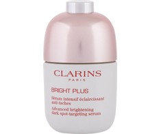 Clarins Bright Plus Advanced dark spot-targeting serum skaistinamasis veido serumas tamsioms dėmėms šviesinti, 30 ml