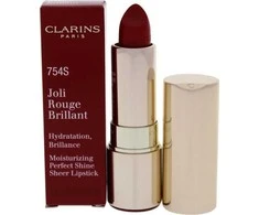 Clarins Joli Rouge Hydrating Kreminis Lipstick 754S Deep Raudona, 3 g