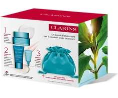 Clarins CLARINS Set (HYDRA ESSENTIEL CREME 50ML + HYDRA ESSENTIEL 15ML + HYDRA ESSESTIEL 3ML + Bag)