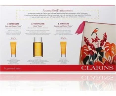 CLARINS RINKINYS (TONIKAS-GYDYMO ALIEJUS 100 ML + TONIKAS-VONIOS IR DUŠO KONCENTRATAS 30 ML + TONIKAS-DRĖKINAMASIS BALZAMAS 30 ML)
