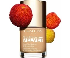 Clarins Skin Illusion Velvet Foundation, 30 ml