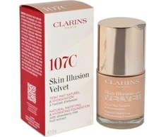 Clarins Veido makiažo pagrindas Skin Illusion Velvet 107C 30ml
