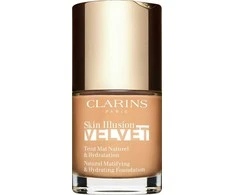 Clarins Skin Illusion Velvet Matte Natural Finish Liquid Foundation 108W Sand, 30 ml