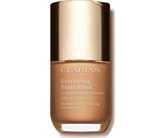 „Clarins Everlasting Youth Fluid“ (šviesinamasis ir stangrinamasis makiažo pagrindas), 30 ml, 114