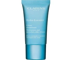 „CLARINS HYDRA ESSENTIEL“ DRĖKINAMASIS IR GAIVINAMASIS ŠILKINIS KREMAS NORMALIAI IR SAUSAI ODAI 15 ml