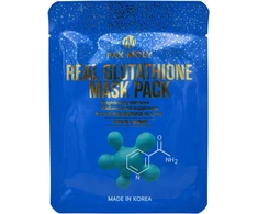 Clarins PaxMoly, Real Glutathione, Brightening &amp; Hydrating, Sheet Mask, Face, Day &amp; Night, 25 ml For Women