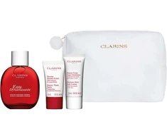 Clarins Eau De Soin Eau Dynamisante, 100 ml Set 4 Pieces