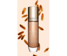 Clarins „Skin Illusion“ atsparus vandeniui skystas makiažo pagrindas su matiniu efektu 107C, 28 ml
