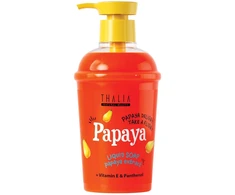 Thalia Natural Beauty Papaya Cleansing &amp; Hydrating Liquid Soap For Body &amp; Hands, 400 ml