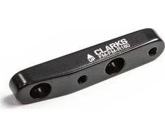 „Clarks“ diskinių stabdžių tvirtinimo adapteris CLARKS 180 mm, plokščias tvirtinimas prie plokščio tvirtinimo, galinis