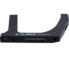 Clarks CLARKS 160 mm diskinių stabdžių tvirtinimo adapteris, plokščias tvirtinimas prie stulpelio, priekyje