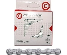 Clarks Ciklo grandinė YBN CL8 RB ŠIMANO CAMPAGNOLO SRAM (8 pavarų, 1 / 2 "x3 / 32", 116 ląstelių, 7.1mm, grandinės klipas) Antikorrozinė medžiaga