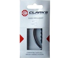 Clarks Stabdžių vamzdis V- stabdys CX23 aliuminio 90st. + gumos plombos pakuotė 100 vienetų.