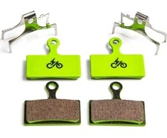 Clarks stabdžių trinkelės CLARKS, skirtos E-BIKE SHIMANO (Shimano, Clarks M1,M2(L),M3,CMD-22,22FM,CHM-8,M987,988,975,965,675), pusiau metalinės