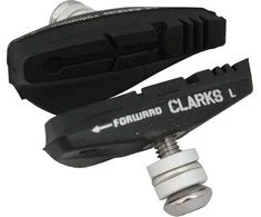 Clarks Stabdžių blokai CPS250 ŠOSS Juodas (CLA- CPS250) 55mm