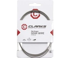 Clarks CLARKS perjungimo kabelis, 1,1 mm, nerūdijantis plienas, ypač lygus, kelių / MTB