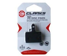 Clarks Stabdžių antdėklai SHIMANO TEKRO (Deore M515, M475, M525, M465, M495, TEKRO Draco, Dorado, Orion, Auriga, Aquila, HDC300, TRP Spyre, Hylex) organinė dėžutė 20 porų - CLA- VX811C- DP- ST