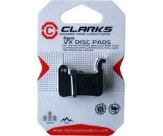 Clarks ŠIMANO stabdžių antdėklai (XTR M965, M966, Saint M800, XT 765, SLX M665, Hone M60, LX M585, Deore M535) Organic (CLA-VX824C)