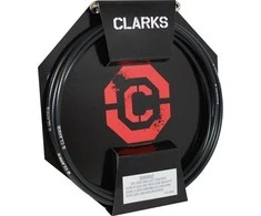 Clarks Hidraulinių stabdžių kabelis CLARK 'S ŠIMANO (XTR 2007- 2010, XT 2008- 2009, LX 2005- 2008, Onwards, Deore 2005- 2009 Kiti Clarks Stuburas, EXO, HDB 540, 600, 790) su galais atgal 3000mm juoda