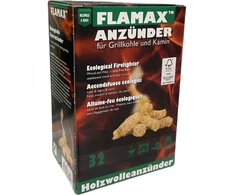 Flamax ekologiški medžio drožlių žiebtuvėlio ritinėliai, 32 GB