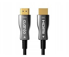 Claroc Kabelis aktywny HDMI 2.1 Ultra High Speed AOC, 8K / 4K@120Hz, 100 m