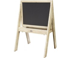 CLASSIC WORLD EDU medinė edukacinė kreidinė lenta–molbertas