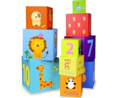 CLASSIC WORLD CW3567 Magic Box Blocks Puzzle Tower Box Edukacinis žaidimas