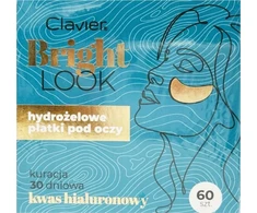 Clavier „Bright Look“ hidrogeliniai paakių pleistrai su hialurono rūgštimi, 60 vnt.