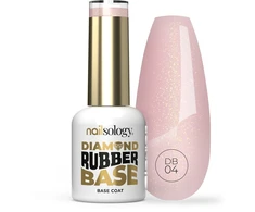 Clavier Nailsology deimantinis guminis pagrindas hibridinei bazei DB04 Meet My Mama 8ml