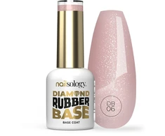 Clavier Nailsology deimantinė guminė bazė hibridinei bazei DB06 Classy Lassie 8ml