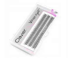 Clavier Vshape Light kępki rzęs 12mm