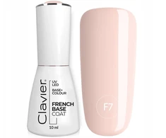 Clavier Nailsology prancūziška bazinė spalvota hibridinė bazė F7 Yogo Shake 8ml