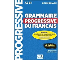 KNYGA Maia Gregoire Grammaire progressive du francais - Niveau intermediaire (A2/B1) + CD