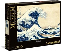 Clementoni Dėlionė 1000 vnt. - Kacušika Hokusajis: Didžioji Kanagavos banga (The Great Wave off Kanagawa)