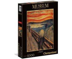 Clementoni Dėlionė 1000 vnt. - Klyksmas (The Scream)