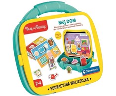 Clementoni Žaislai CLE BABY edukacyjna walizeczka Mój dom 50391