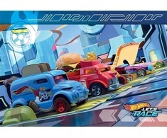 Clementoni Dėlionė 2x60 vnt. - HotWheels