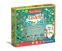 Clementoni Žaislai CLE Uczę się bawišc!Popatrz i zna. zwierzęta 50291