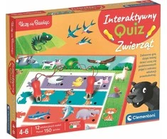 Clementoni Toys CLE Mokausi žaisdamas! Interakt.viktorina Gyvūnai 50942