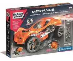 Mechanika Laboratorinis konstrukcijų rinkinys - Automobilis ir mechaninės konstrukcijos - Clementoni 50872