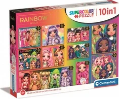Dėlionė Clementoni Puzzle 10 in 1 Rainbow High 20273