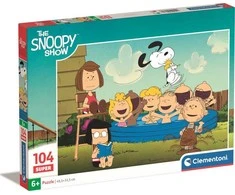 Clementoni Dėlionė 104 vnt. - Snoopy