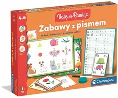 Clementoni CLM ZABAWY Z PISMEM 4-6L 50431 PUD12