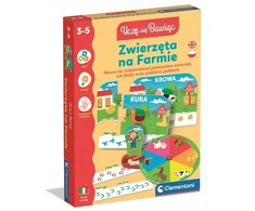 Clementoni Žaislai CLE Uczę się bawišc! Zwierzęta na farmie 50433