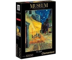 Clementoni Dėlionė 1000 vnt. - Vincentas van Gogas: Kavinės terasa naktį
