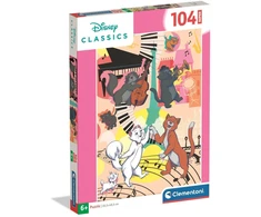 Clementoni Dėlionė 104 vnt. - Aristokatės