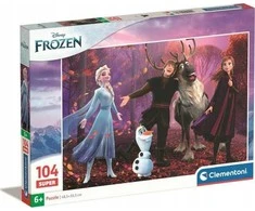 Clementoni Dėlionė 104 vnt. - Frozen