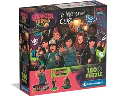 Clementoni CLE dėlionė 180 kvadratinių dėžučių Stranger Things 29810